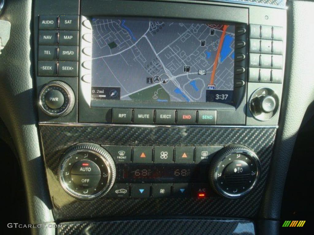 2008 Mercedes-Benz CLK 63 AMG Black Series Coupe Navigation Photos
