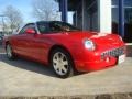 Torch Red 2002 Ford Thunderbird Premium Roadster Exterior