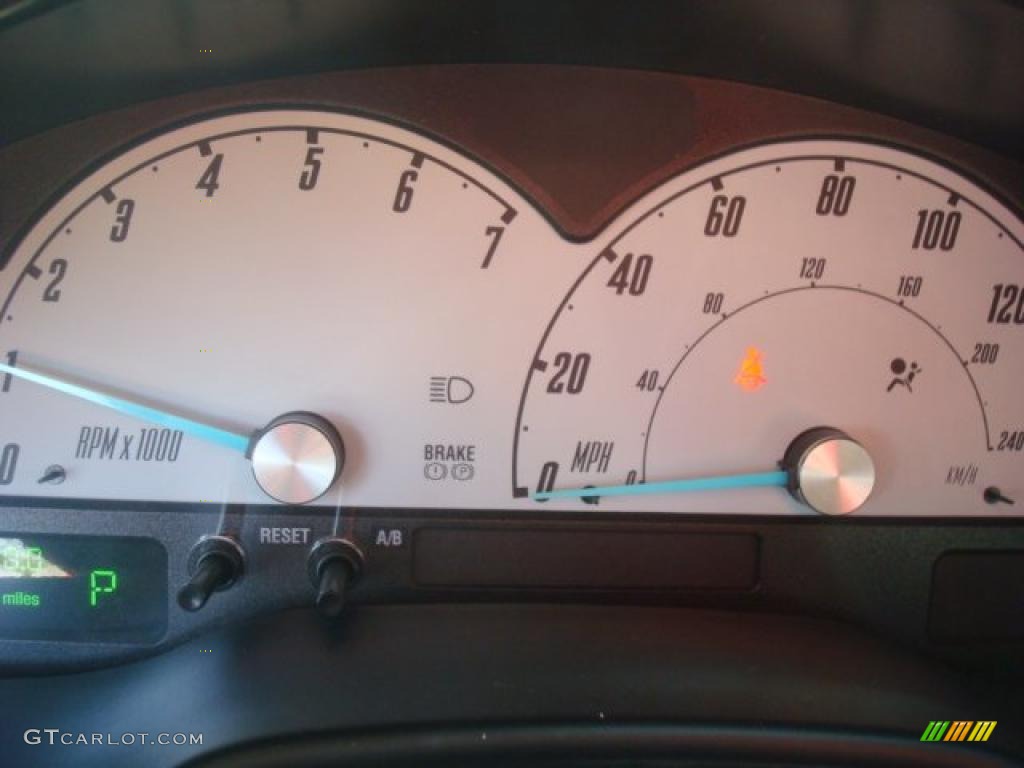 2002 Ford Thunderbird Premium Roadster Gauges Photo #45466510