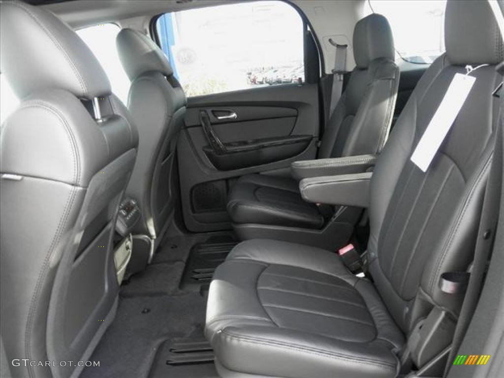 Ebony Interior 2011 GMC Acadia Denali Photo #45466726
