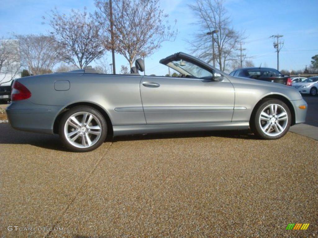 Granite Grey Metallic 2006 Mercedes-Benz CLK 350 Cabriolet Exterior Photo #45466942