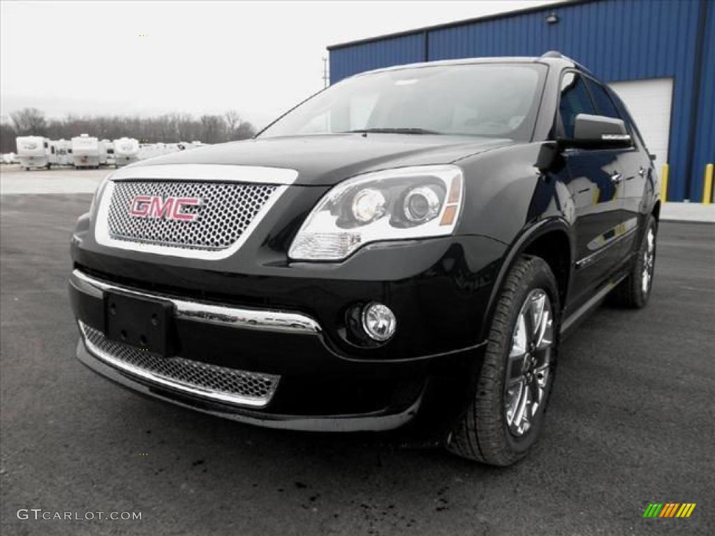 Carbon Black Metallic 2011 GMC Acadia Denali Exterior Photo #45467462