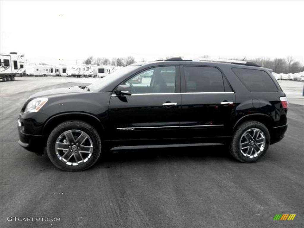 Carbon Black Metallic 2011 GMC Acadia Denali Exterior Photo #45467466