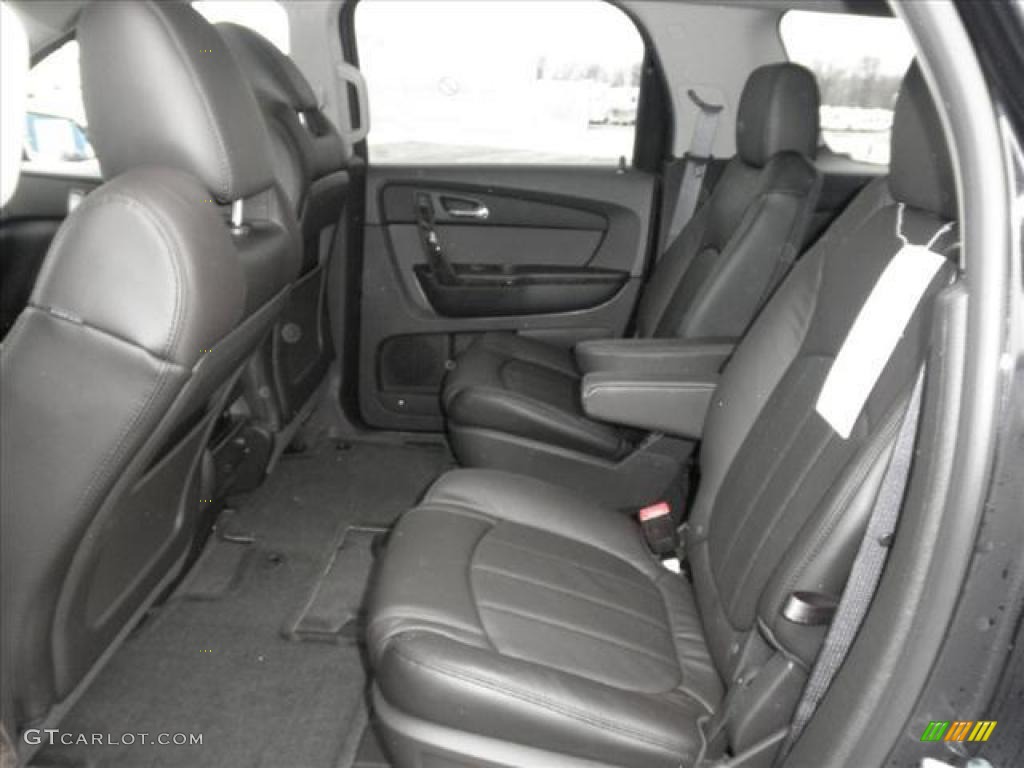 Ebony Interior 2011 GMC Acadia Denali Photo #45467526