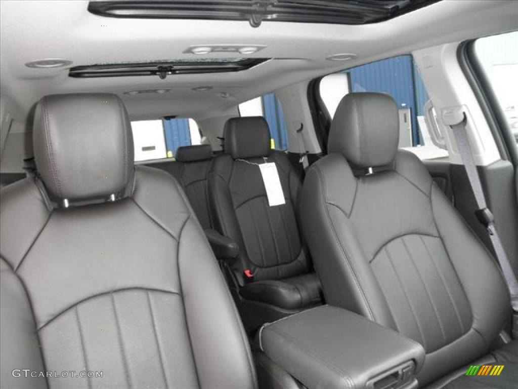 Ebony Interior 2011 GMC Acadia Denali Photo #45467842