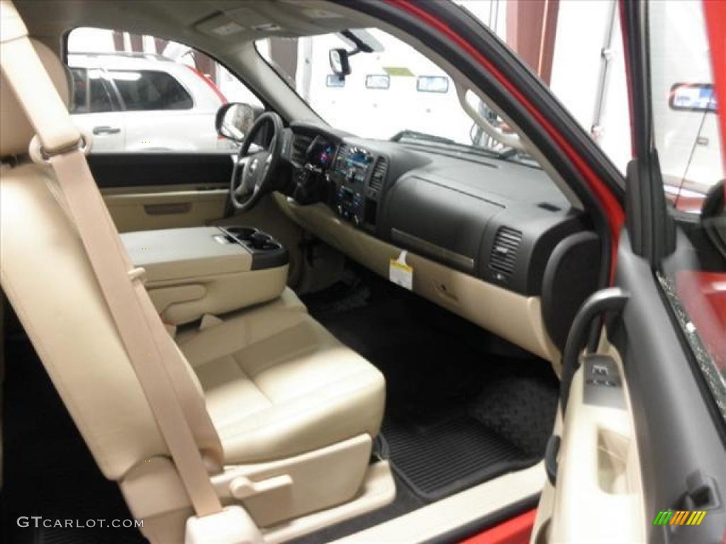 2011 Sierra 1500 SLE Extended Cab - Fire Red / Ebony/Light Cashmere photo #18