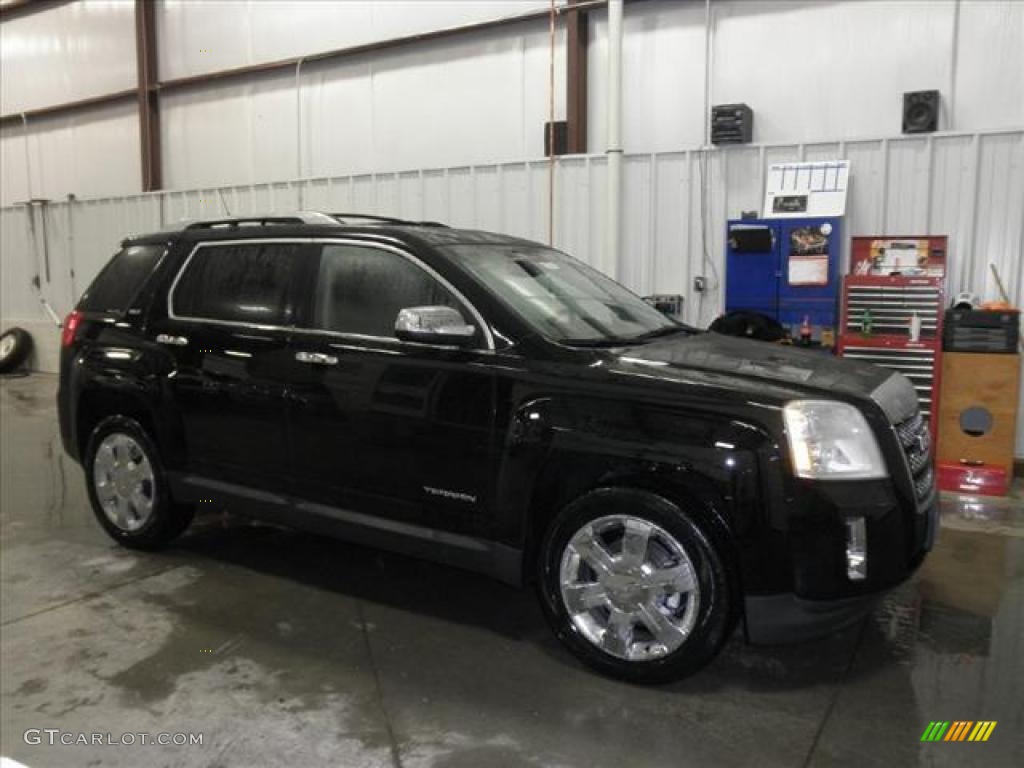 2011 Terrain SLT - Onyx Black / Brownstone photo #1