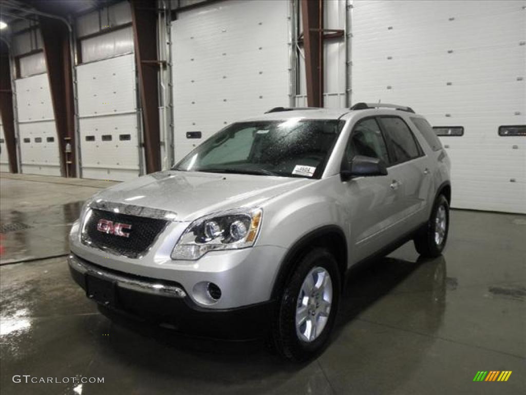Quicksilver Metallic 2011 GMC Acadia SLE AWD Exterior Photo #45468894