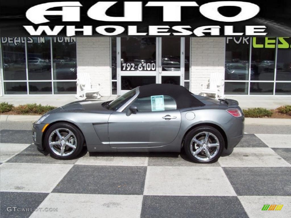 2007 Sky Roadster - Silver Graphite / Black photo #1