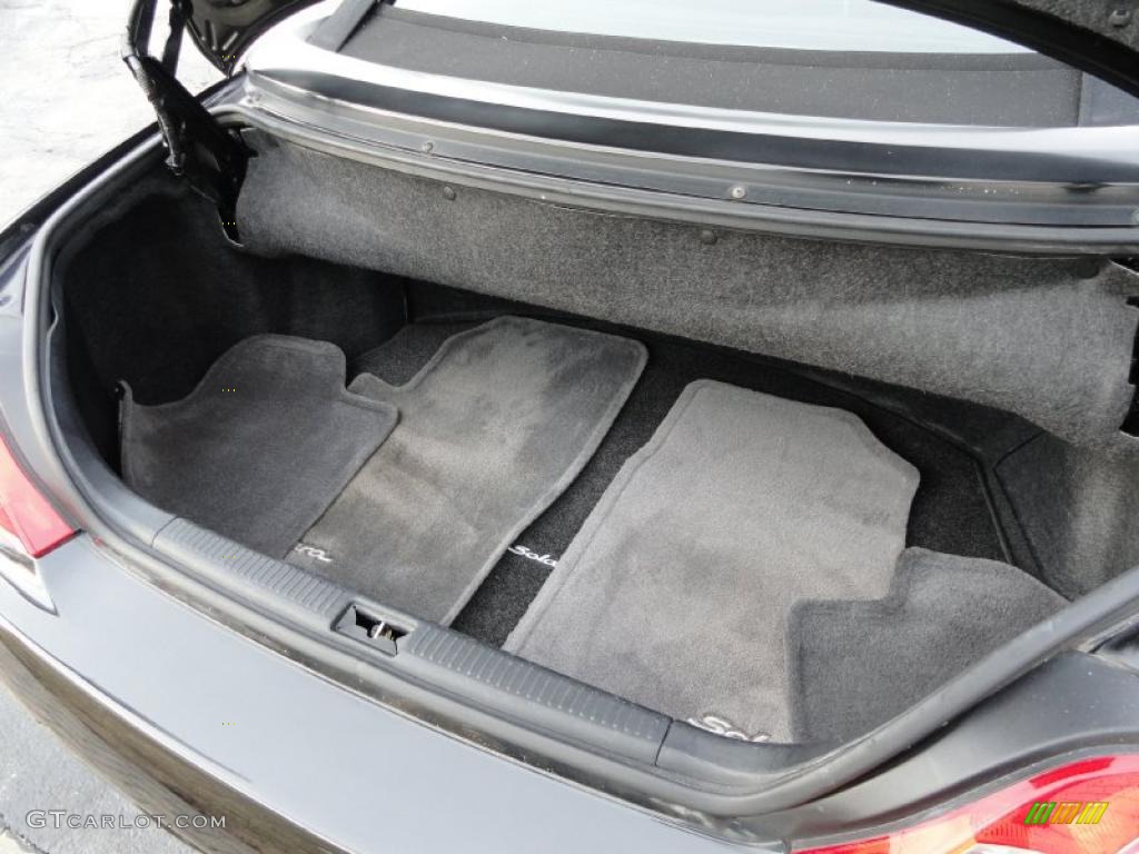 2002 Toyota Solara SLE V6 Convertible Trunk Photos