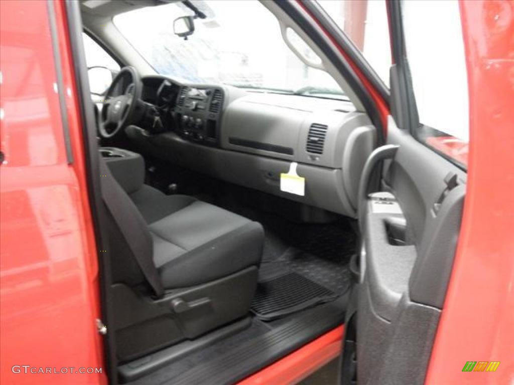 2011 Sierra 1500 SL Extended Cab 4x4 - Fire Red / Dark Titanium photo #13