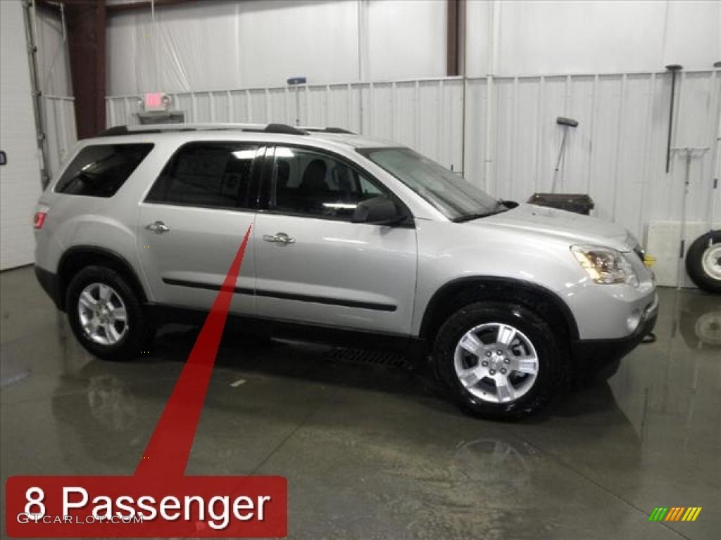 2011 Acadia SL - Quicksilver Metallic / Ebony photo #1