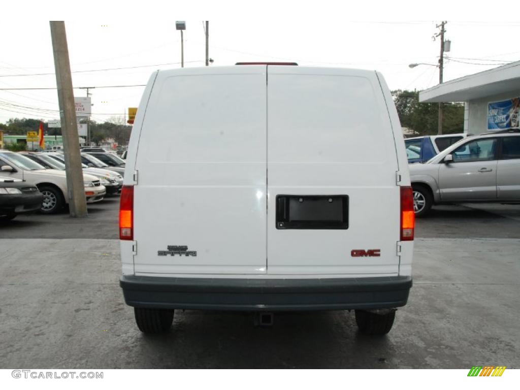 2003 Safari Cargo Van - Summit White / Navy Blue photo #8