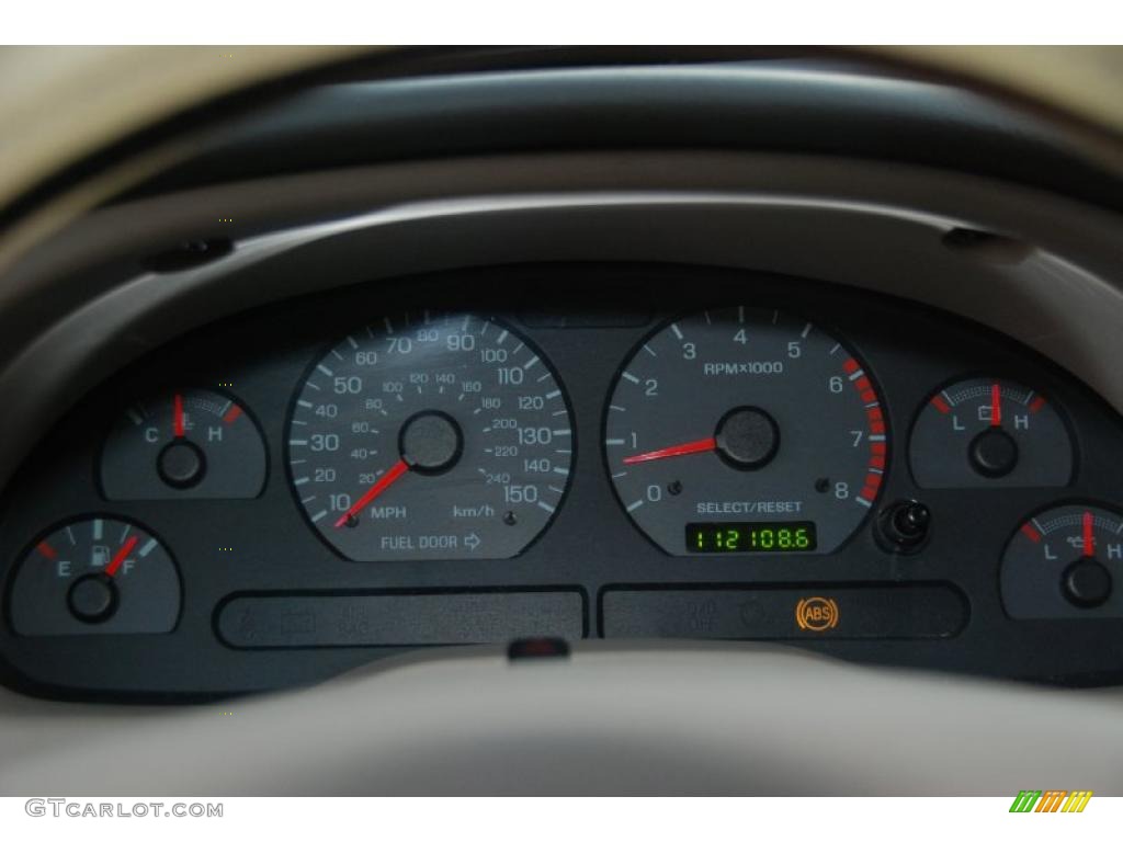 2002 Ford Mustang GT Convertible Gauges Photo #45470119