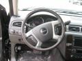 Ebony 2011 GMC Sierra 3500HD Denali Crew Cab 4x4 Dually Steering Wheel