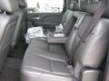 Ebony 2011 GMC Sierra 3500HD Denali Crew Cab 4x4 Dually Interior Color