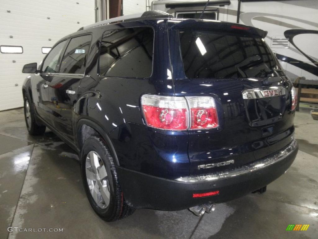Deep Blue Metallic 2011 GMC Acadia SLT AWD Exterior Photo #45471896