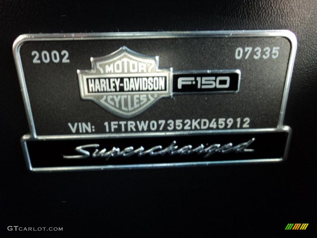 2002 Ford F150 Harley-Davidson SuperCrew Marks and Logos Photo #45472320
