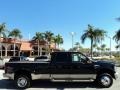 2008 Black Ford F350 Super Duty King Ranch Crew Cab 4x4 Dually  photo #5