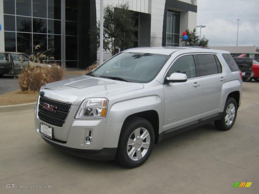 2011 Terrain SLE - Quicksilver Metallic / Light Titanium photo #1