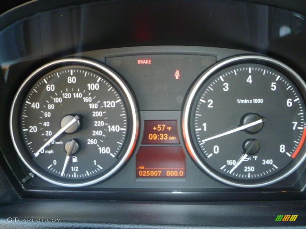 2008 3 Series 335i Convertible - Black Sapphire Metallic / Black photo #31