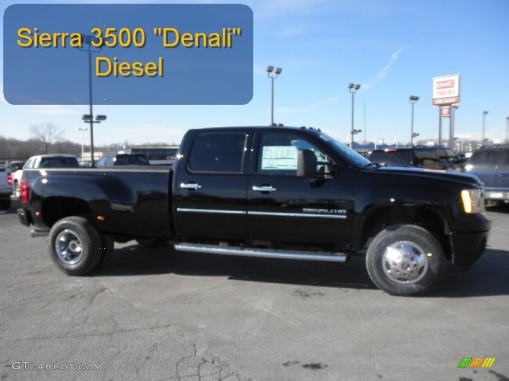 Onyx Black GMC Sierra 3500HD