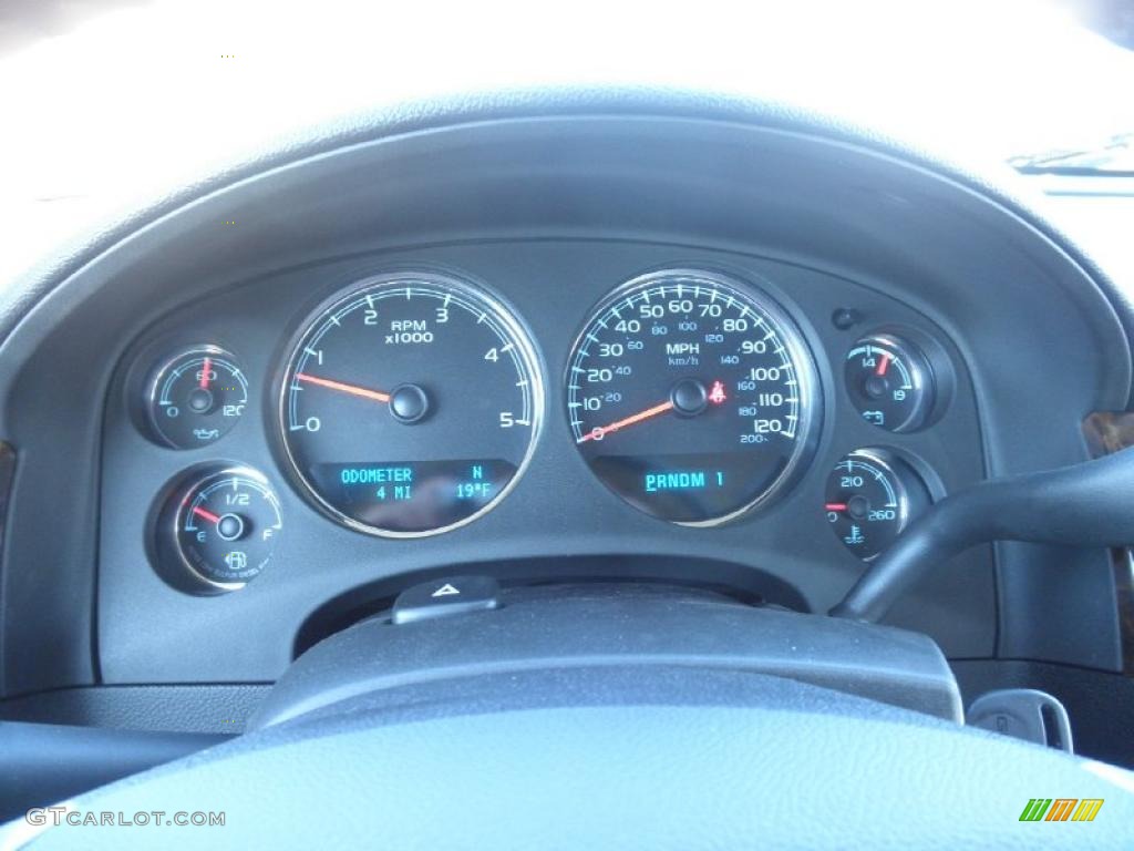 2011 GMC Sierra 3500HD Denali Crew Cab 4x4 Dually Gauges Photo #45474160