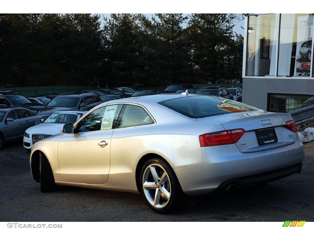 Ice Silver Metallic 2008 Audi A5 3.2 quattro Coupe Exterior Photo #45474340