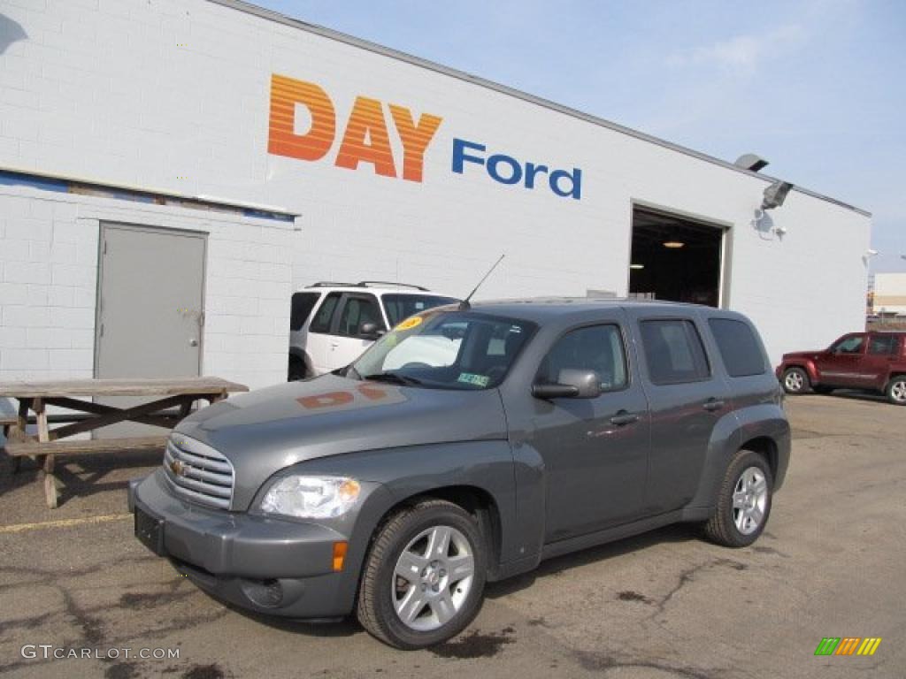 2008 HHR LT - Dark Gray Metallic / Ebony Black photo #1