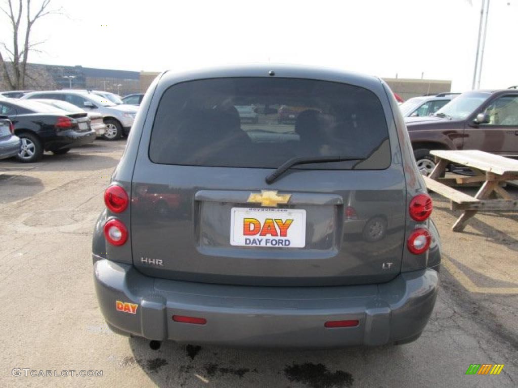 2008 HHR LT - Dark Gray Metallic / Ebony Black photo #4