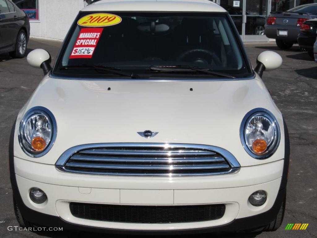 2009 Cooper Hardtop - Pepper White / Black/Grey photo #8