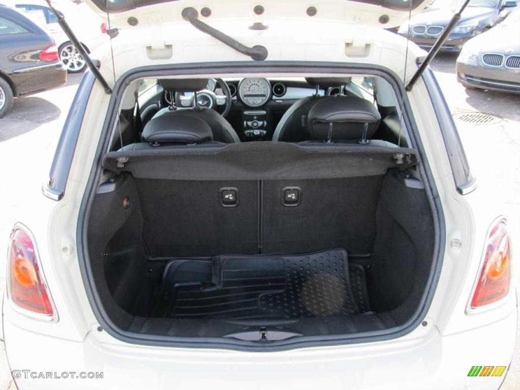 2009 Cooper Hardtop - Pepper White / Black/Grey photo #10