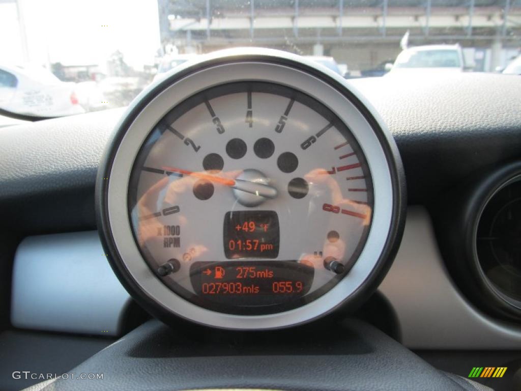 2009 Cooper Hardtop - Pepper White / Black/Grey photo #13