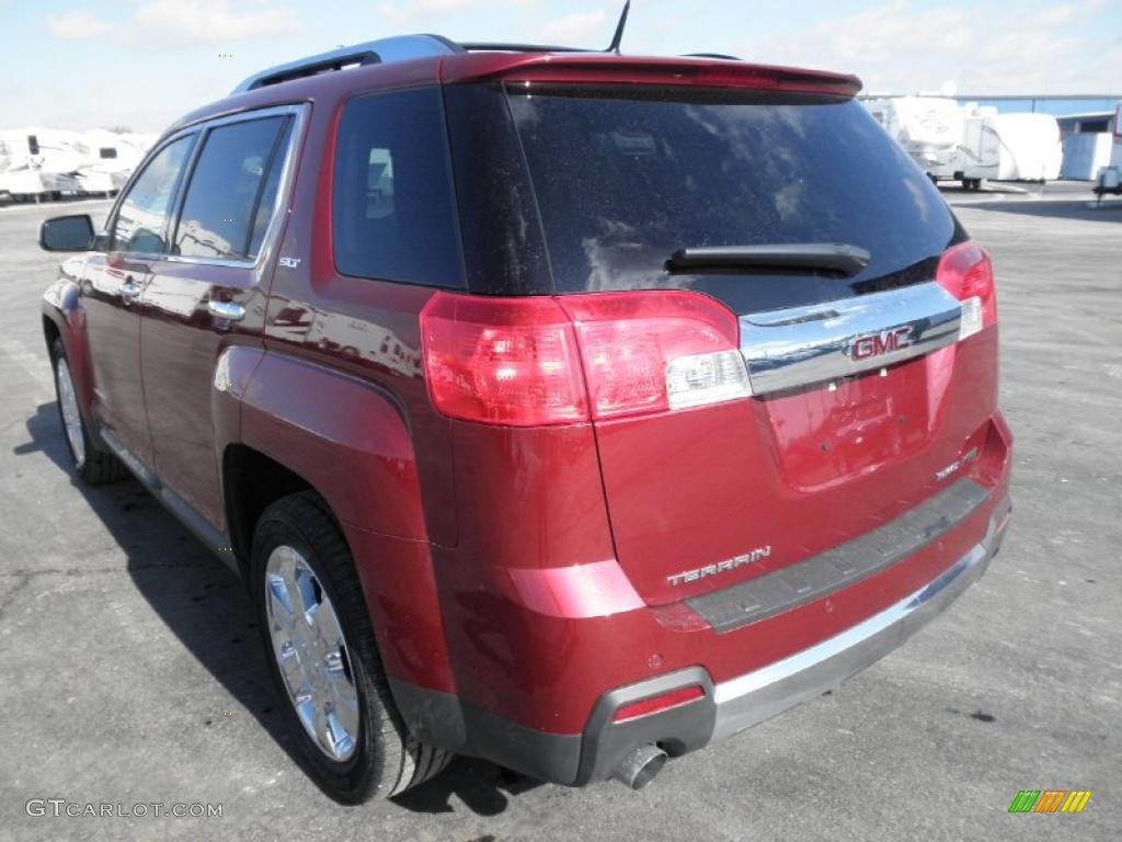 Merlot Jewel Metallic 2011 GMC Terrain SLT AWD Exterior Photo #45475384