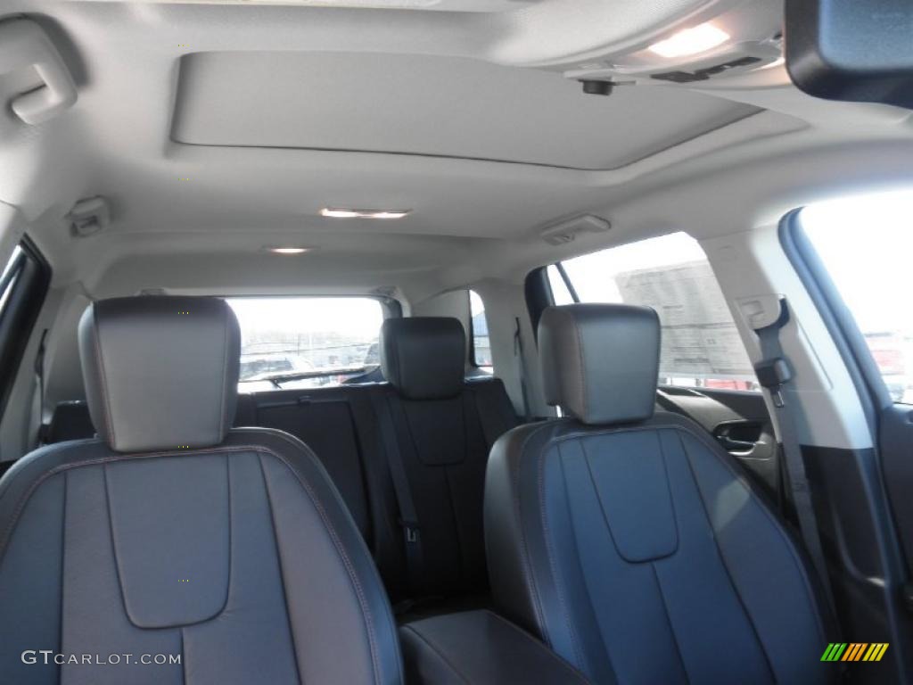 Jet Black Interior 2011 GMC Terrain SLT AWD Photo #45475444