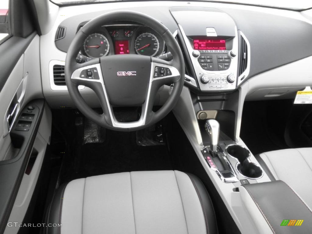 2011 GMC Terrain SLT Light Titanium Dashboard Photo #45475532