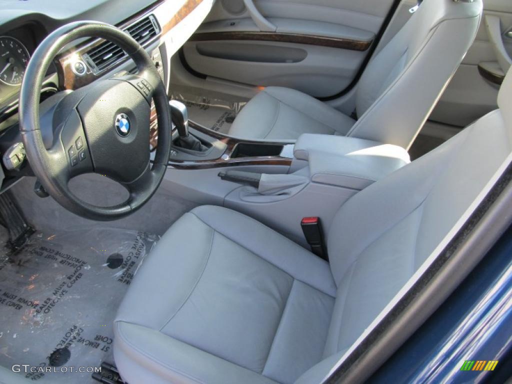 2006 3 Series 325xi Sedan - Mystic Blue Metallic / Grey photo #15