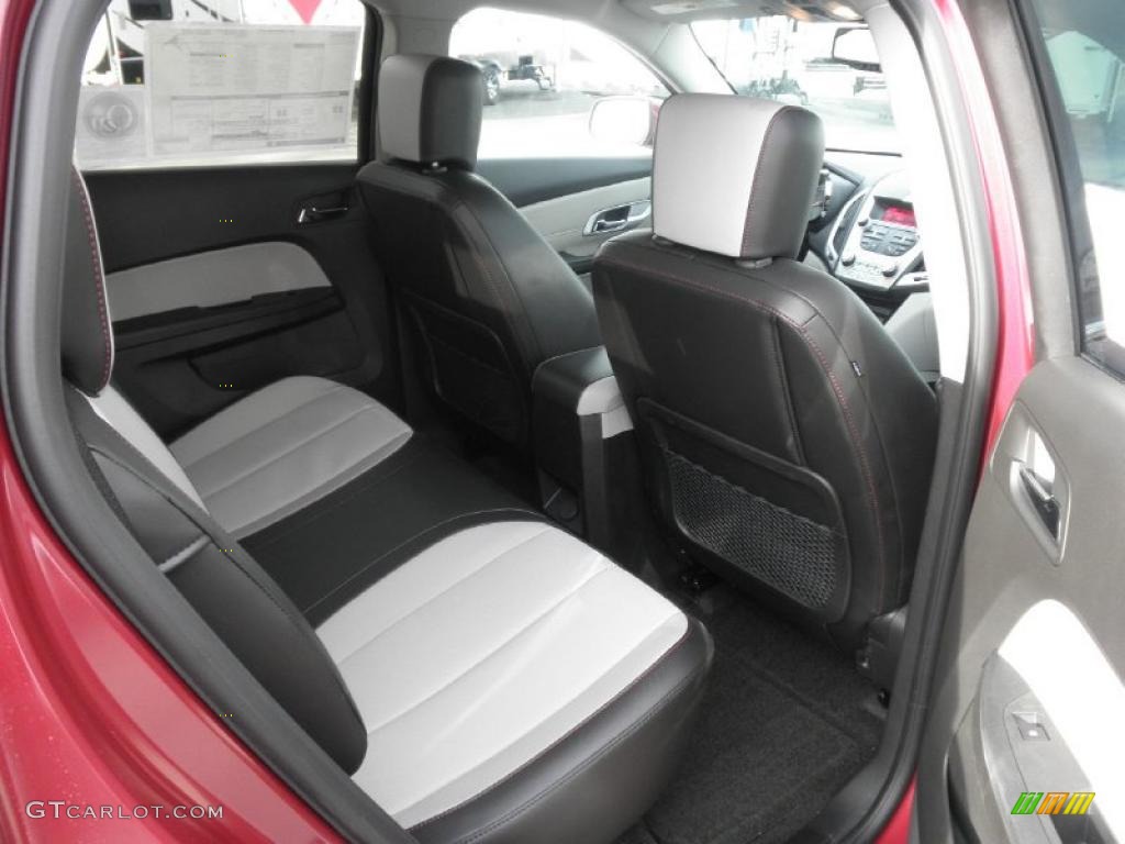 Light Titanium Interior 2011 GMC Terrain SLT Photo #45475777