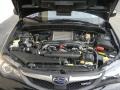 2.5 Liter Turbocharged DOHC 16-Valve VVT Flat 4 Cylinder 2009 Subaru Impreza WRX Sedan Engine