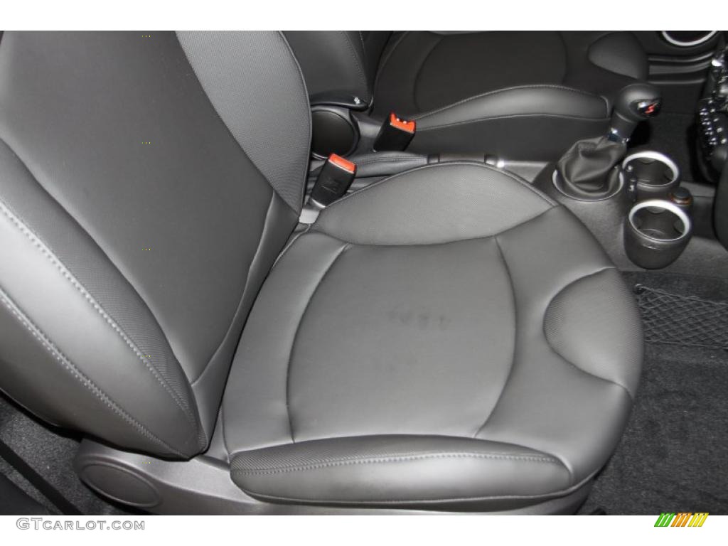 2011 Cooper S Convertible - Horizon Blue Metallic / Carbon Black photo #13