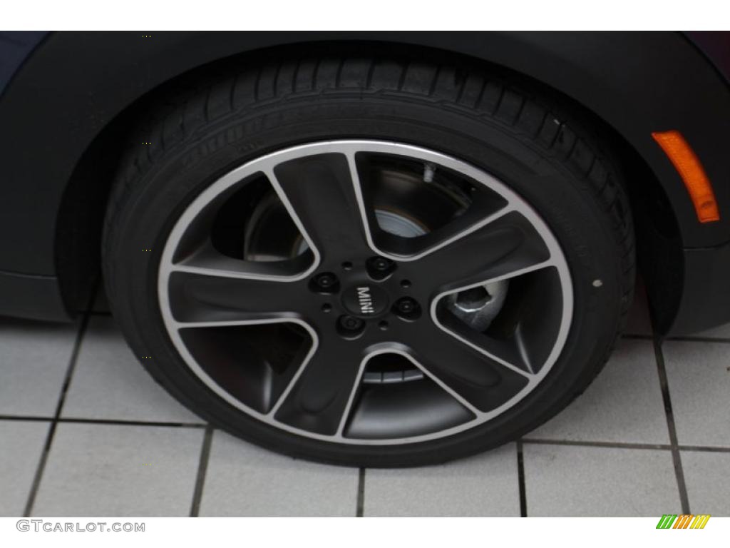 2011 Cooper S Convertible - Horizon Blue Metallic / Carbon Black photo #15