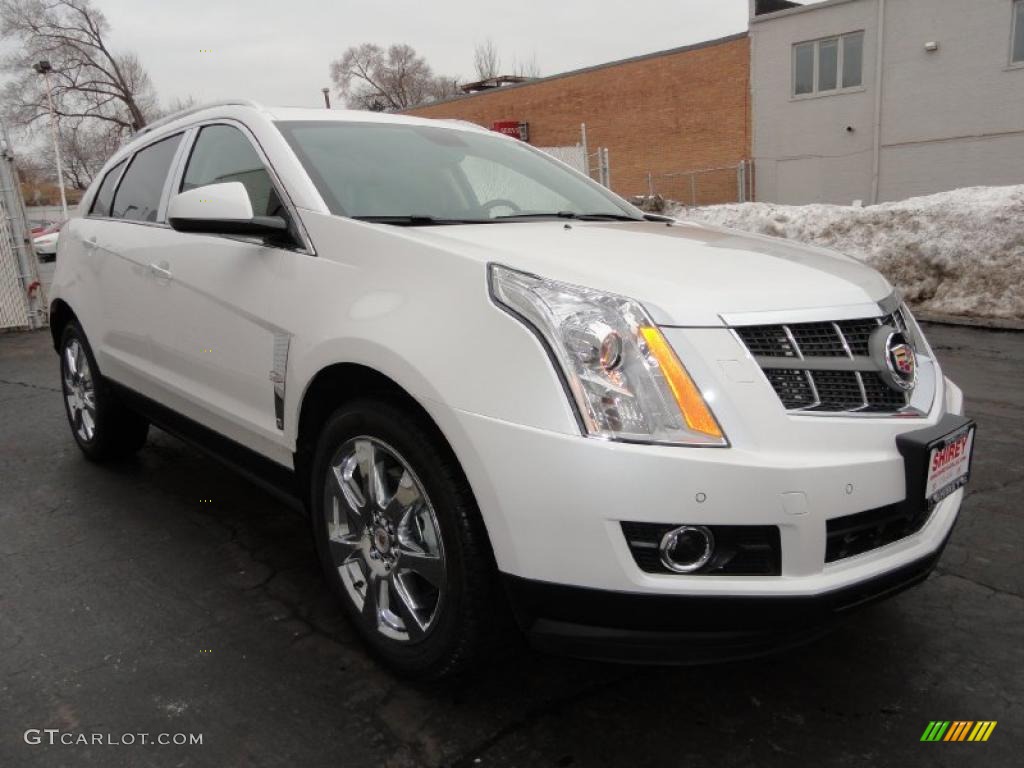 Platinum Ice Tricoat 2011 Cadillac SRX 4 V6 AWD Exterior Photo #45476690
