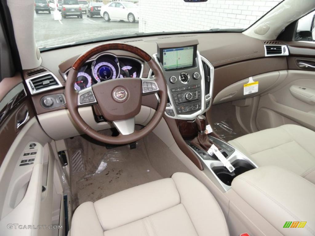 Shale/Brownstone Interior 2011 Cadillac SRX 4 V6 AWD Photo #45476754