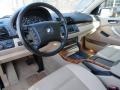 Beige Prime Interior Photo for 2002 BMW X5 #45477298