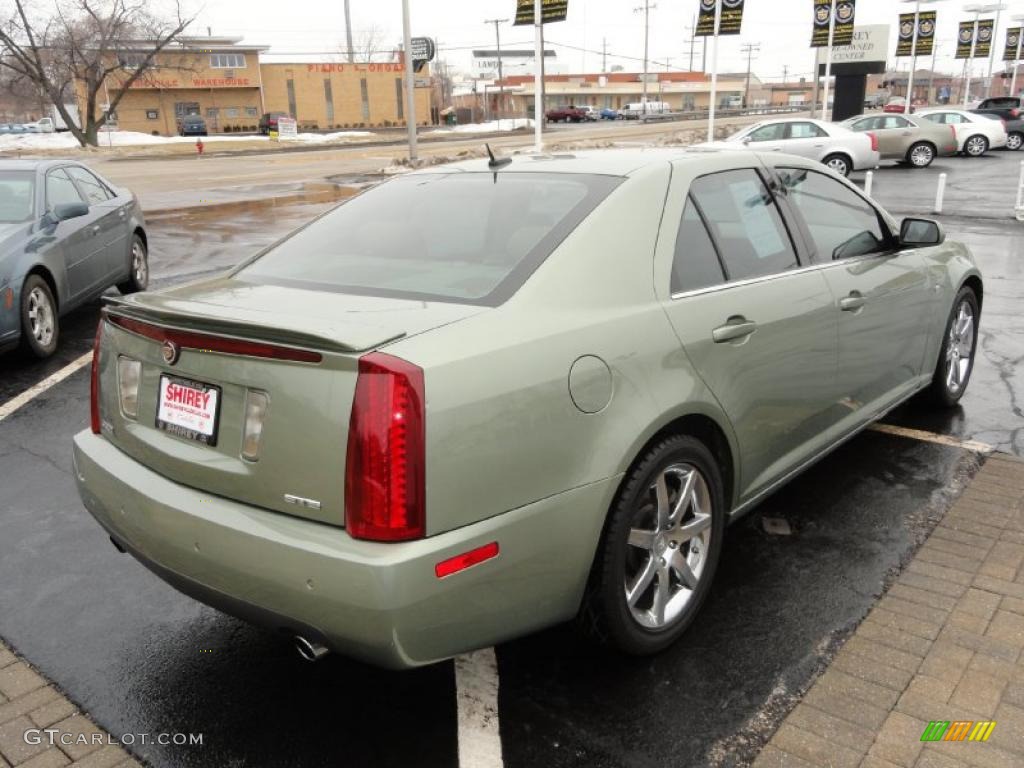 Silver Green 2005 Cadillac STS V8 Exterior Photo #45477875