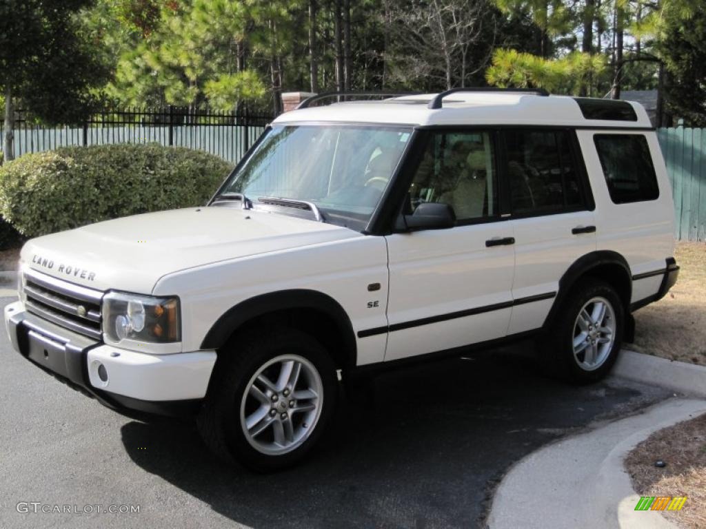 2003 Discovery SE - Chawton White / Alpaca Beige photo #1