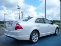 2011 White Platinum Tri-Coat Ford Fusion SE  photo #3