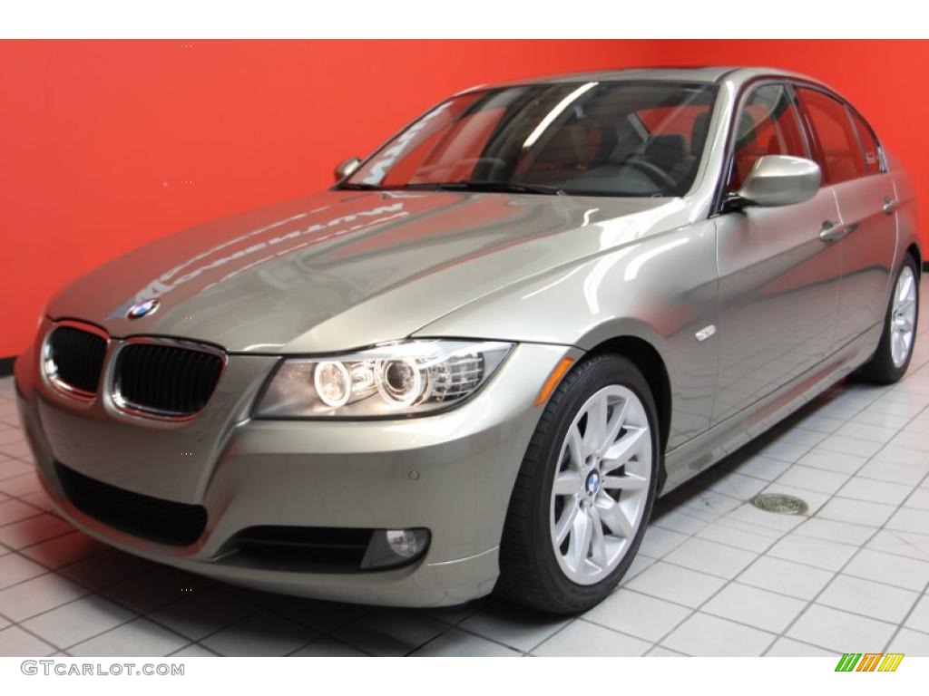 2010 3 Series 328i Sedan - Platinum Bronze Metallic / Saddle Brown Dakota Leather photo #2