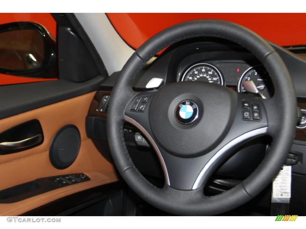 2010 3 Series 328i Sedan - Platinum Bronze Metallic / Saddle Brown Dakota Leather photo #9