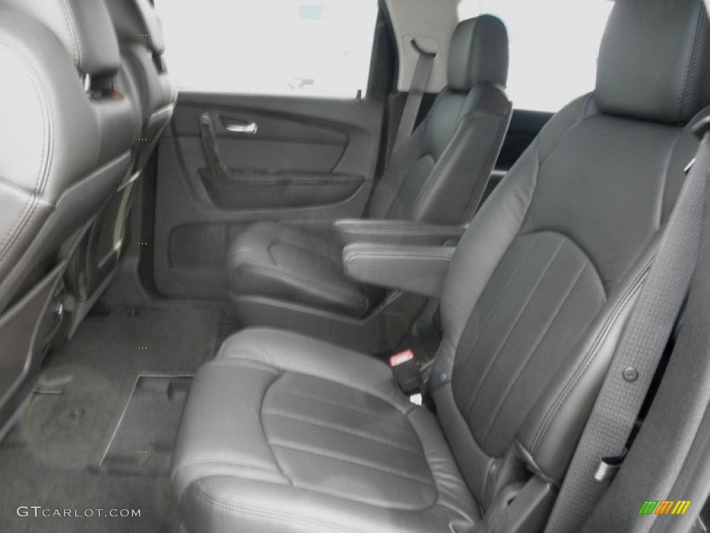 Ebony Interior 2011 GMC Acadia Denali AWD Photo #45479510
